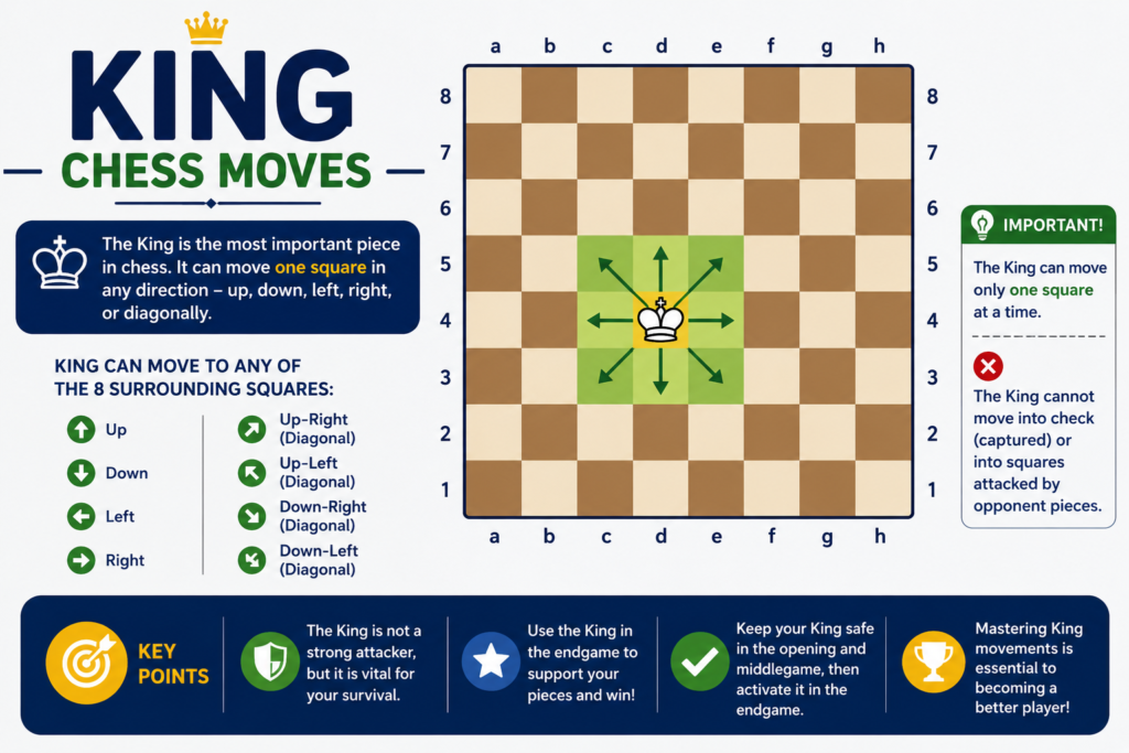 King Chess Moves