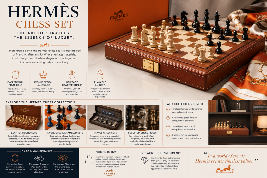 Hermes chess set