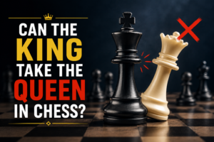 can king take queen in chess