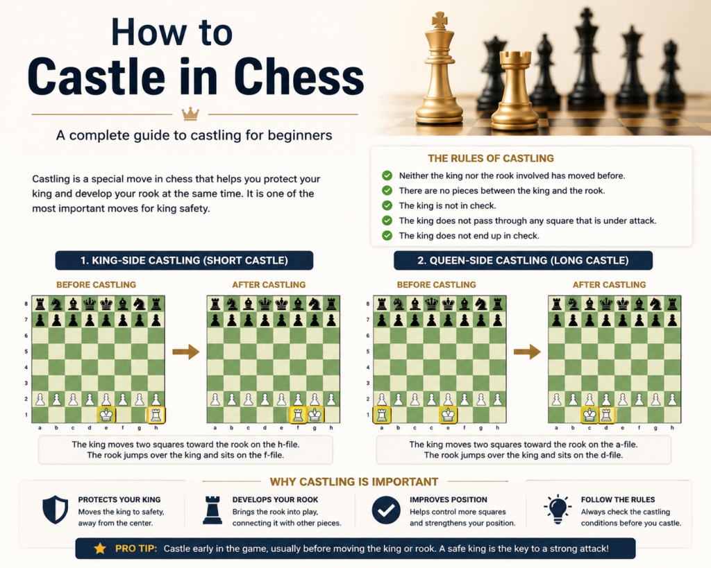 how to castle in chess