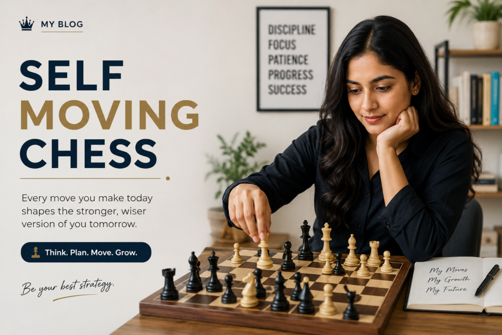 Self-moving chess