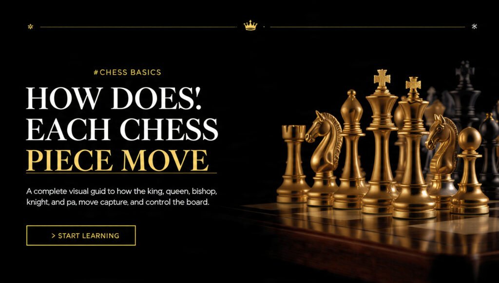 How Does Each Chess Piece Move