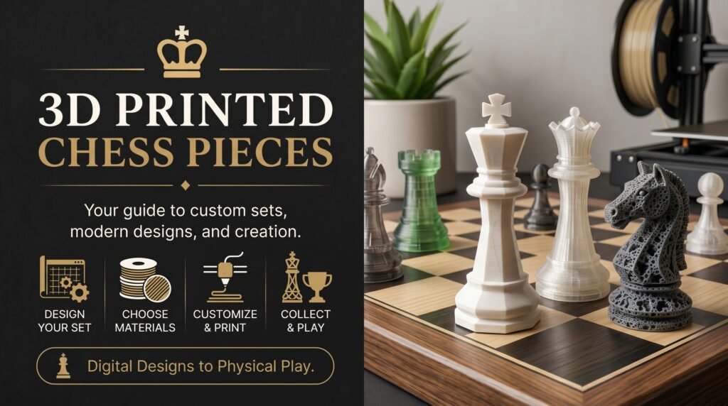 3D Printed Chess Pieces