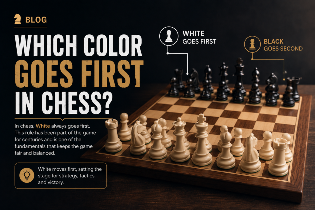 Which Color Goes First in Chess?